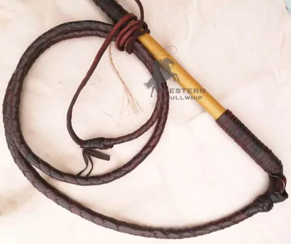 kangaroo hide stock whips