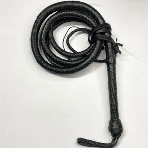 8 ft cowhide whip