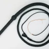 black paracord bullwhip
