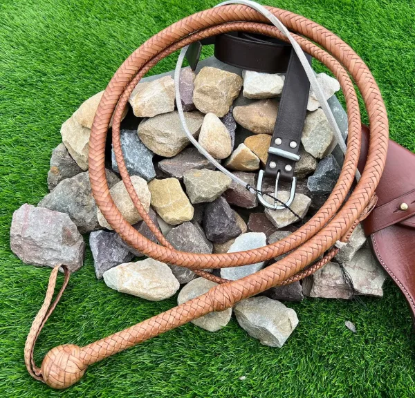 Kangaroo Hide Whip