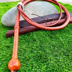 kangaroo leather bullwhip