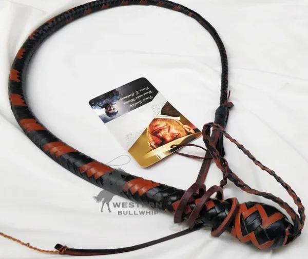 kangaroo leather bullwhip