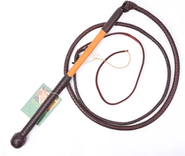 Kangaroo Leather Stock Whip
