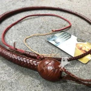 Cow Skin Snake Whip