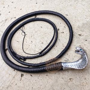 Kangaroo Snake Whip​ Pommeled Cobra Handle